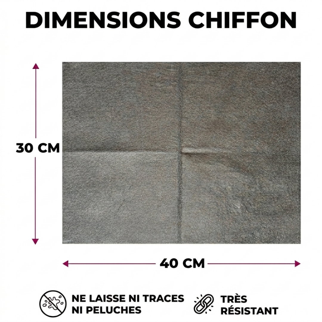 Chiffon magique en microfibre (lot de 5)