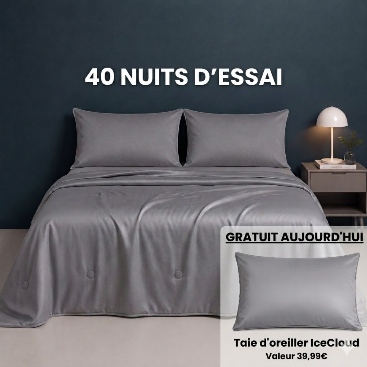 Couverture Nidora® – Couverture rafraîchissante pour les chaudes nuits d'été
