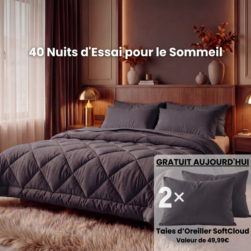 Couette Nidora® – La couette 2 en 1 à séchage rapide qui remplace l'utilisation des draps.