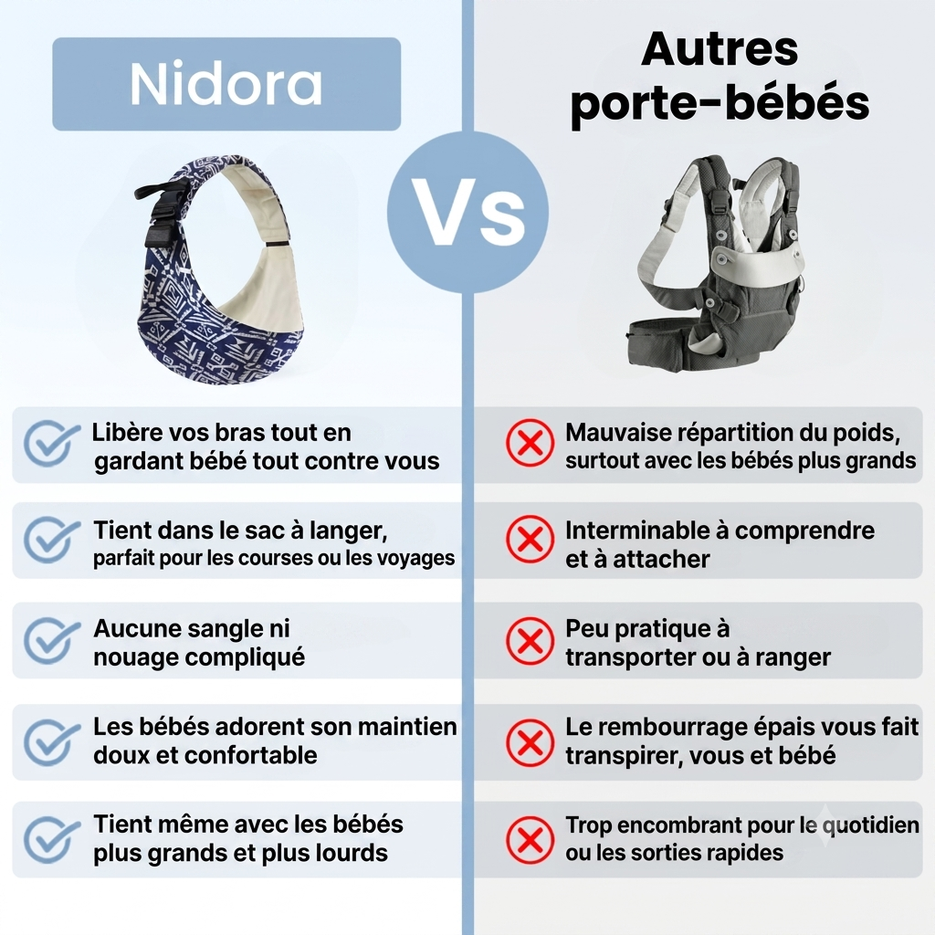 Porte-bébé Nidora