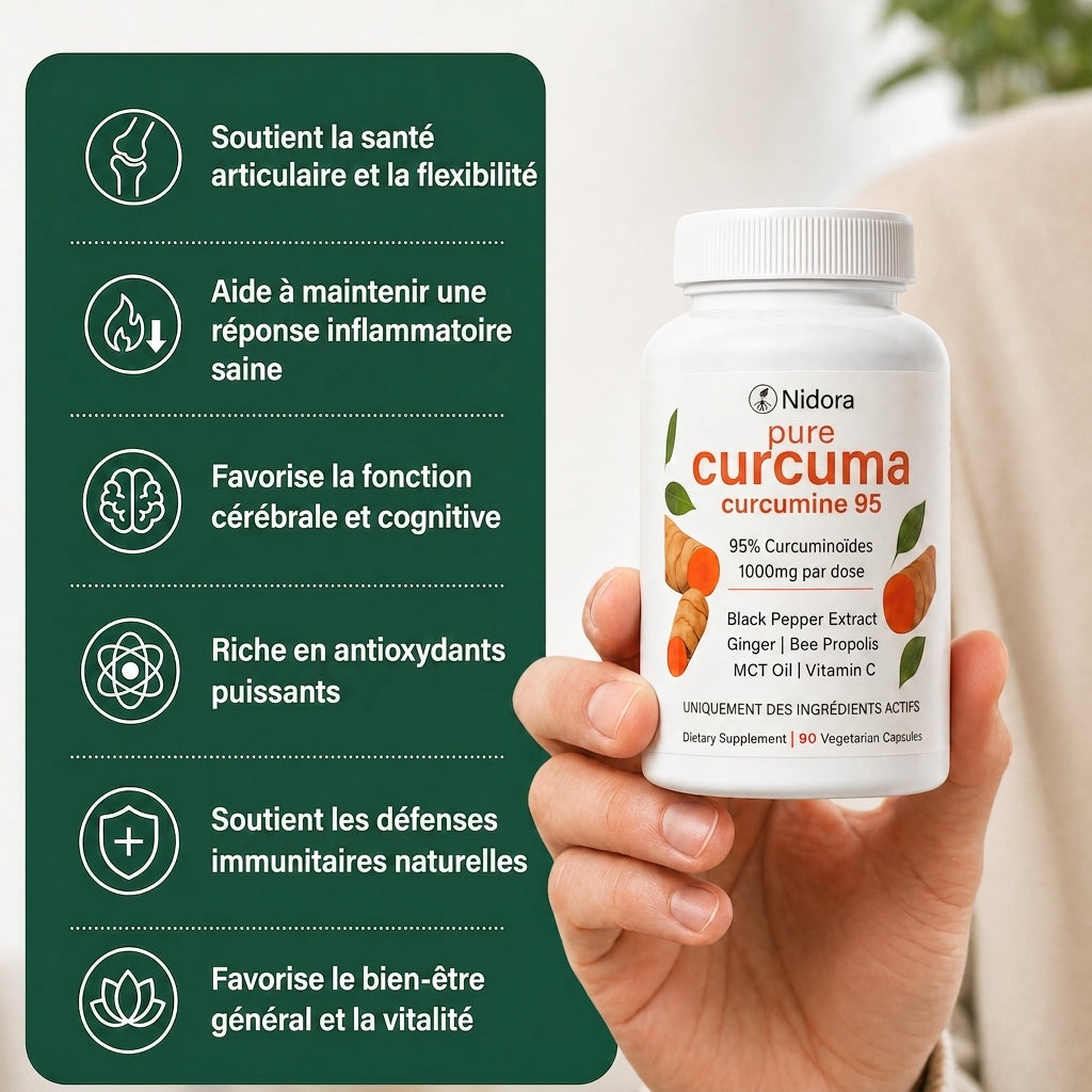 Gélules de curcuma (1 000 mg)