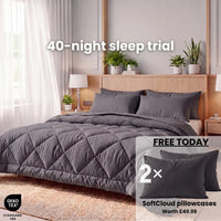 Nidora duvet offer — free SoftCloud pillowcases