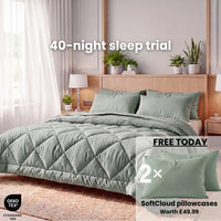 Nidora duvet offer — 40-night sleep trial