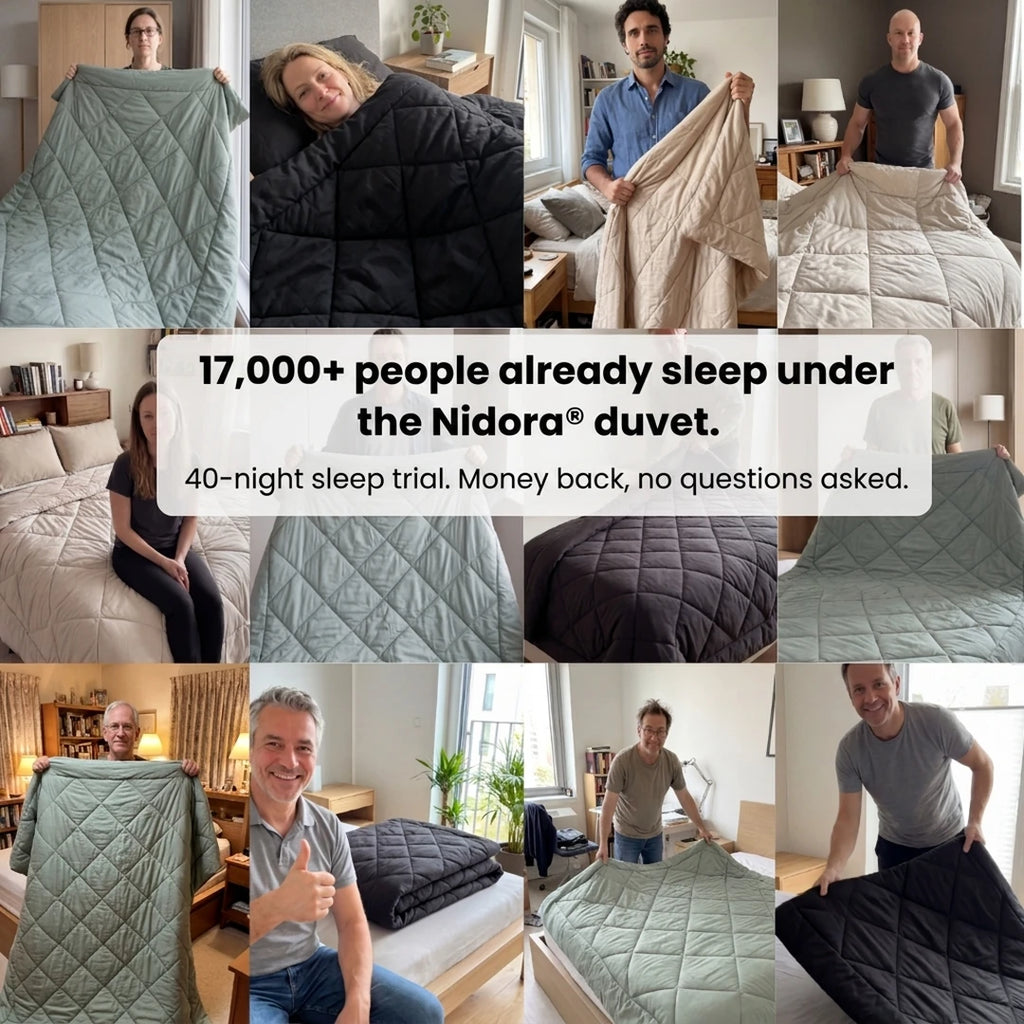 17,000+ people already sleep under the Nidora duvet